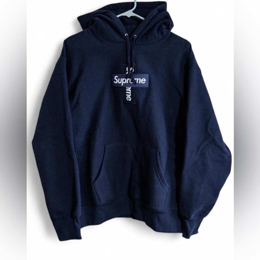 Supreme Cross Box Logo Hoodie